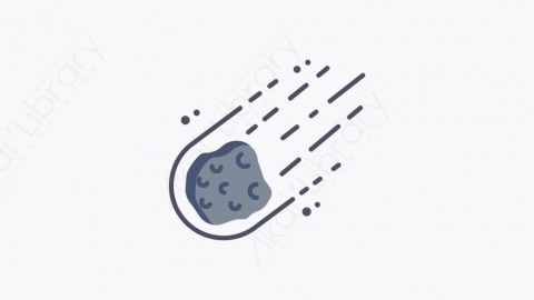图片素材-004_小行星_Asteroid