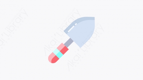 图片素材-032_泥刀_trowel