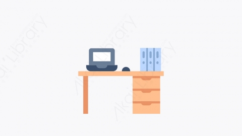 图片素材-015_办公桌_office_desk