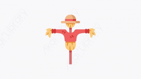 图片素材-024_稻草人_scarecrow