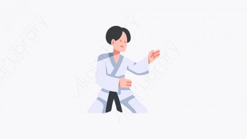 图片素材-037_空手道_karate