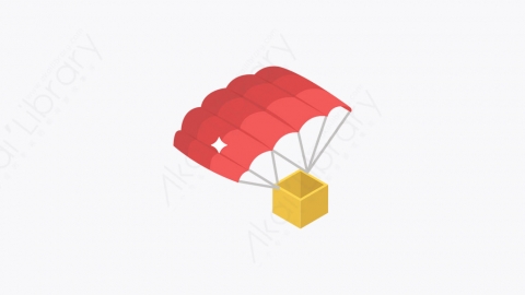 图片素材-021_降落伞_parachute