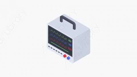 图片素材-010_心电图_electrocardiogram
