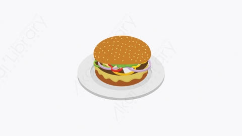 图片素材-014_汉堡_burger