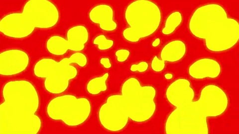 AE模板-手绘卡通过渡转场动画Fire 03火焰