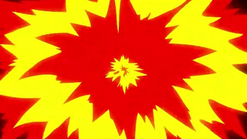 AE模板-手绘卡通过渡转场动画Fire火焰