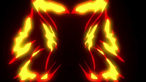 AE模板-手绘卡通火焰过渡转场动画FireTr 04