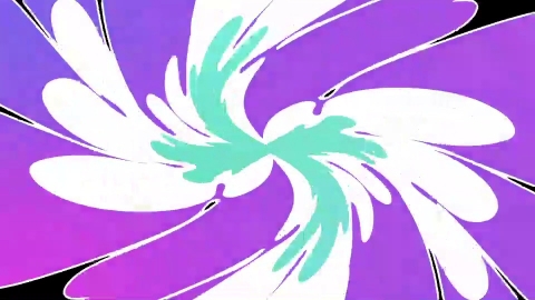 AE模板-手绘卡通液态过渡转场动画GRADIENT 01