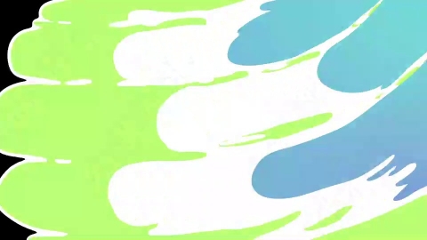 AE模板-手绘卡通液态过渡转场动画GRADIENT 04