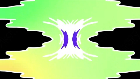 AE模板-手绘卡通液态过渡转场动画GRADIENT 10