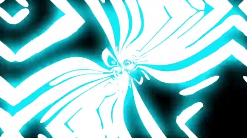 AE模板-手绘卡通过渡转场动画Transition 01闪电能量