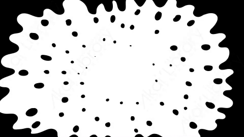 AE模板-手绘卡通液态过渡转场动画Transition 05