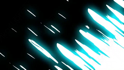 AE模板-手绘卡通过渡转场动画Transition 08闪电能量