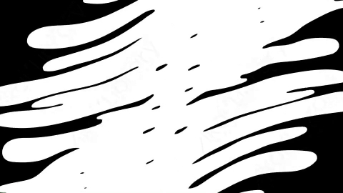 AE模板-手绘卡通液态过渡转场动画Transition 09