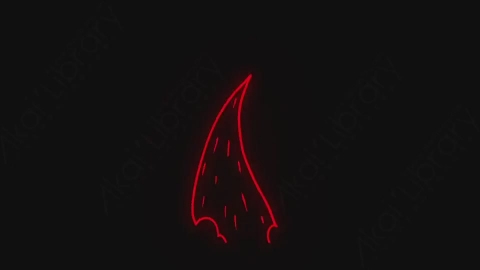 AE模板-手绘卡通火焰元素Fire_01