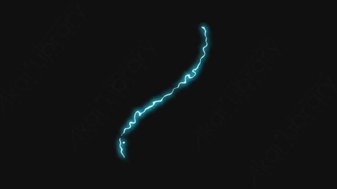 AE模板-卡通动态闪电元素Lightning_01