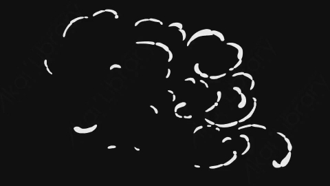 AE模板-手绘卡通烟雾元素Smoke_02