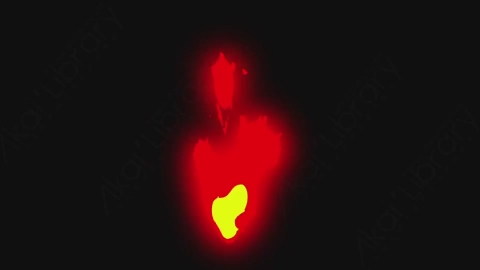 AE模板-卡通手绘火焰燃烧元素fire_02