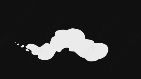 AE模板-手绘卡通动态烟雾元素Smoke_03