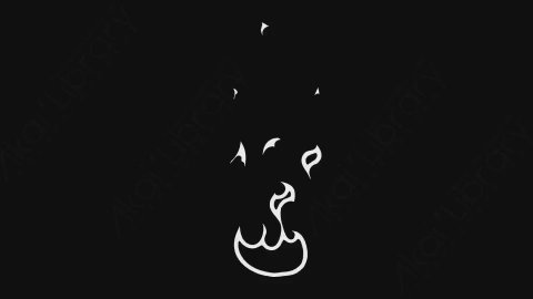 AE模板-卡通手绘火焰燃烧元素Fire_04
