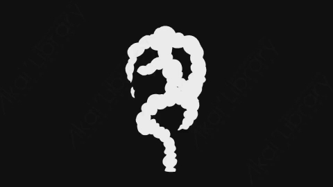 AE模板-卡通手绘动态烟雾元素Smoke_03
