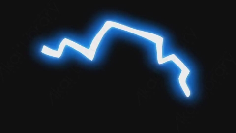 AE模板-手绘卡通闪电能量元素Electric_05