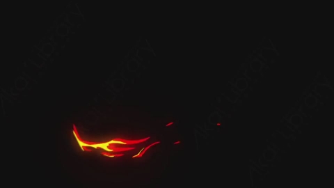 AE模板-手绘卡通火焰燃烧元素Fire_06