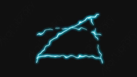 AE模板-卡通动态闪电元素Lightning_06