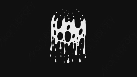AE模板-手绘卡通液体飞溅元素Liquid_06