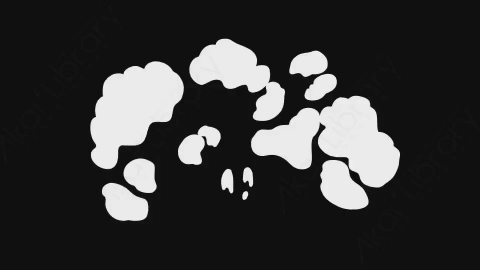 AE模板-卡通手绘动态烟雾元素Smoke_06