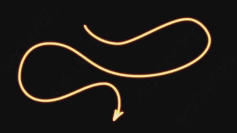 AE模板-手绘卡通发光涂鸦霓虹灯符号元素Symbol_06