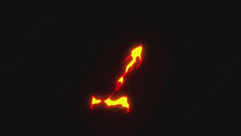 AE模板-手绘卡通火焰燃烧元素Fire_08