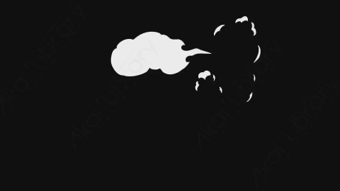AE模板-手绘卡通动态烟雾元素Smoke_08