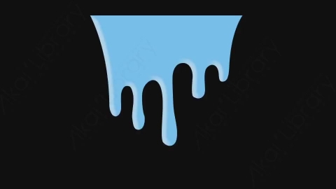 AE模板-手绘卡通多彩液体飞溅元素Splat_09