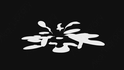 AE模板-卡通手绘动态液体飞溅元素Liquid_10
