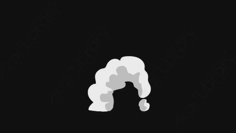 AE模板-卡通手绘动态烟雾元素Smoke_09