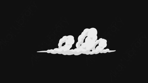 AE模板-手绘卡通烟雾元素Smoke_09