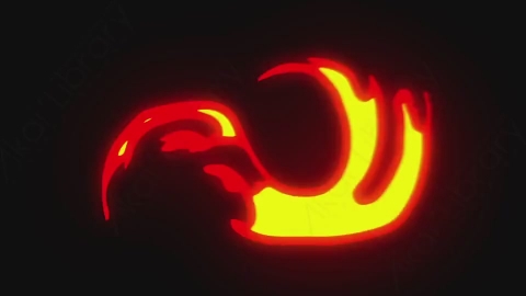 AE模板-卡通手绘火焰燃烧元素Fire_11