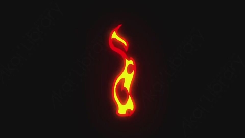 AE模板-手绘卡通火焰元素Fire_11