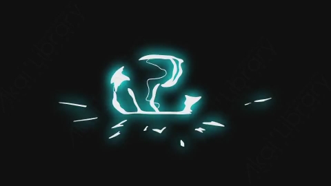 AE模板-手绘卡通闪电能量元素Electric_12