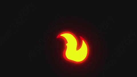AE模板-卡通手绘火焰燃烧元素Fire_12