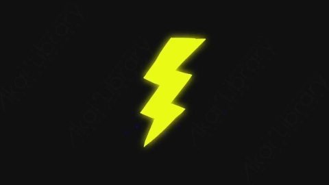 AE模板-手绘卡通元素Lightning闪电
