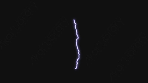 视频素材-卡通发光霓虹灯lightning_1闪电元素