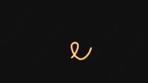 AE模板-手绘卡通发光涂鸦霓虹灯运动线条元素Curve_Lines_Motion_01