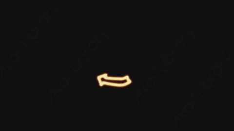 AE模板-手绘卡通发光涂鸦霓虹灯符号元素Symbol_21