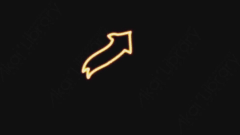 AE模板-手绘卡通发光涂鸦霓虹灯符号元素Symbol_29
