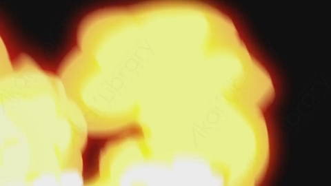 视频素材-卡通手绘火焰燃烧元素转场过渡fire_32_transition