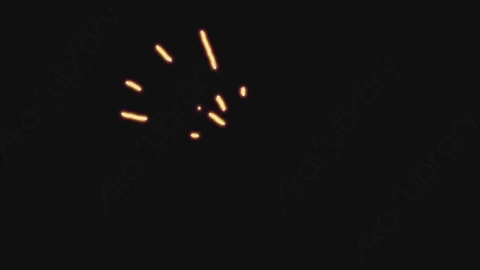 AE模板-手绘卡通发光涂鸦霓虹灯运动线条元素Explosion_Lines_Motion_05