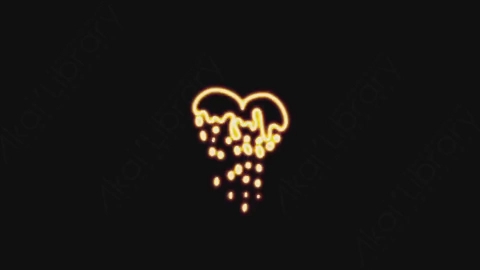 AE模板-手绘卡通发光涂鸦霓虹灯符号元素Symbol_39