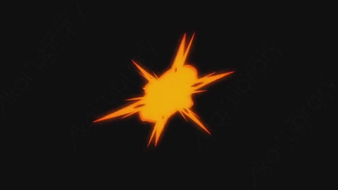 AE模板-手绘卡通爆炸效果包装Explosion_FX_147